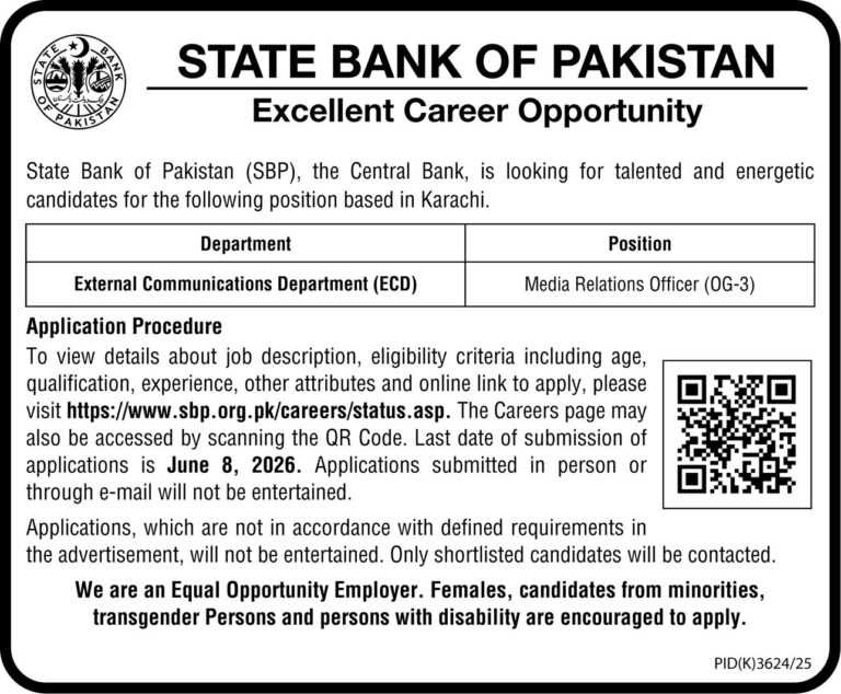 state bank of pakistan jobs | state bank jobs